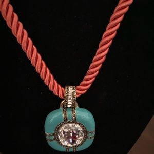 Heidi Daus Enamel and Crystal Drop Cord